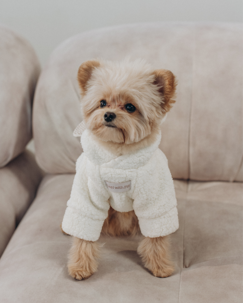 Худі молочний “Teddy”