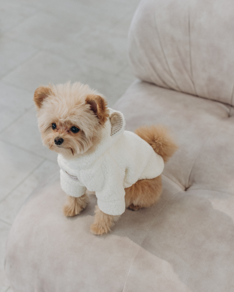 Худі молочний “Teddy”