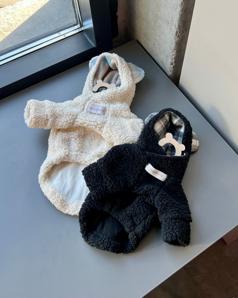 Худі чорний “Teddy”